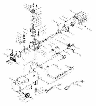 MOTOR POWER CORD