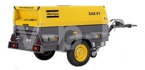 Винтовой компрессор Atlas Copco XAS 67 DD