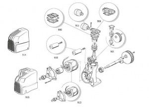 Набор клапанных пластин фото