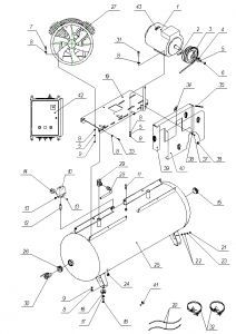 Болт М6х16 для 500v90T фото