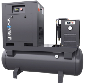Винтовой компрессор CrossAir CA5.5-8RA-500DRY IP54 с осушителем фото
