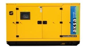 Дизельный генератор Aksa APD13A в кожухе с АВР  фото