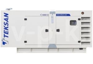 Дизельный генератор TEKSAN TJ175DW CROMPTON в кожухе  фото
