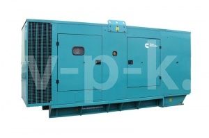 Дизельный генератор CUMMINS C400D5E в кожухе  фото