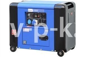 Дизельный генератор ТСС SDG 5000ES-2R в шумозащитном кожухе