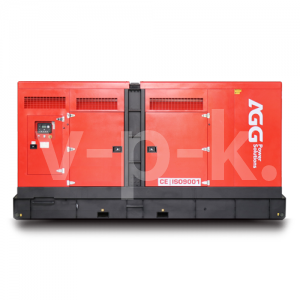 Дизельный генератор AGG C650D5 в кожухе  фото