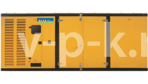 Дизельный генератор Aksa APD1400P в кожухе  фото
