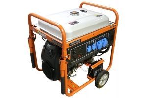 Бензиновый генератор Zongshen PB 11000 E  передвижной фото