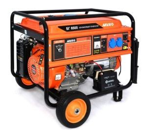 Бензиновый генератор MVAE БГ 6500  фото