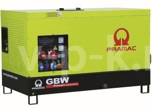Дизельный генератор PRAMAC GBW45Y 3-фазный в кожухе (альт. Pramac PB22C/4)  фото