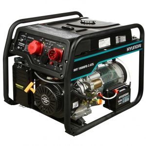 Бензиновый генератор Hyundai HHY 10000FE-3 ATS с автозапуском  передвижной фото