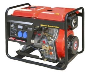 Дизельный генератор Амперос LDG6500СLE стартер с АВР  фото