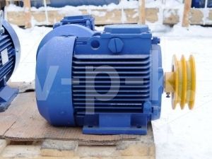 Электродвигатель со шкивом К24 для компрессора АСО-Бежецк фото