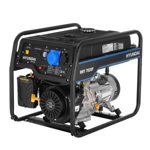 Бензиновый генератор Hyundai HHY 7020F  передвижной фото