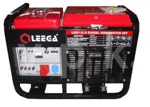 Дизельный генератор Leega LDG12 3 фазы