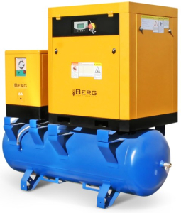 Винтовой компрессор Berg ВК-7.5О-500 10 (IP54) с осушителем фото
