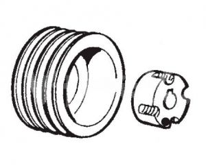 9076445 Шкив компрессора ABAC