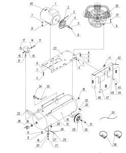 R 3101.00.00.301 Переходник 1/4"Mх3/8"F (аналог 4151600001) для 100lb75