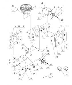 R 3101.00.00.301 Переходник 1/4"Mх3/8"F (аналог 4151600001) для 100lb40
