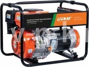 Бензиновый генератор Скат УГБ-7500 Basic