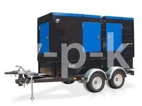 Дизельный генератор ТСС АД-16С-Т400-1РКМ11 в шумозащитном кожухе на прицепе