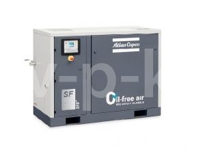 спиральный компрессор Atlas Copco SF 8+ 8P FM, спиральник Atlas Copco SF 8+ 8P FM, воздушный компрессор спирального типа Atlas Copco SF 8+ 8P FM