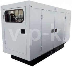 Дизельный генератор Амперос АД 75-Т400 P (Проф) в кожухе  фото