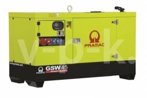 Дизельный генератор PRAMAC GSW 10 Y 3-фазный в кожухе  фото