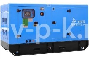 Дизельный генератор ТСС АД-100С-Т400-1РКМ5 в шумозащитном кожухе с АВР  фото
