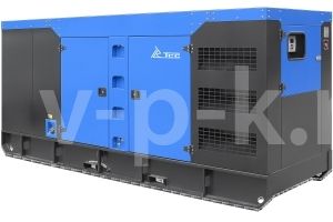 Дизельный генератор  АД-300С-Т400-1РКМ26 в шумозащитном кожухе с АВР
