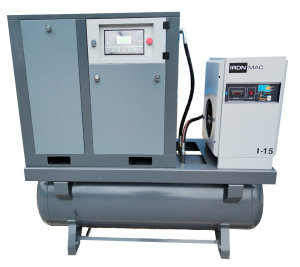 Винтовой компрессор IRONMAC IC 10/10 C VSD DF 500L (IP54) фото