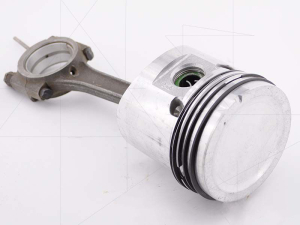 Поршень с шатуном ЦНД С415М.01.00.100 к головке К22 для компрессора АСО-Бежецк фото