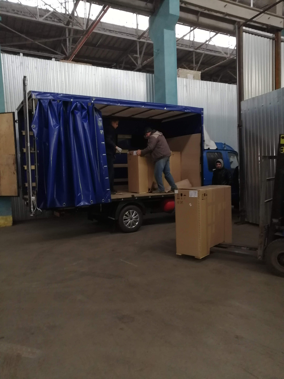 Поступление товара на склад в Воронеже