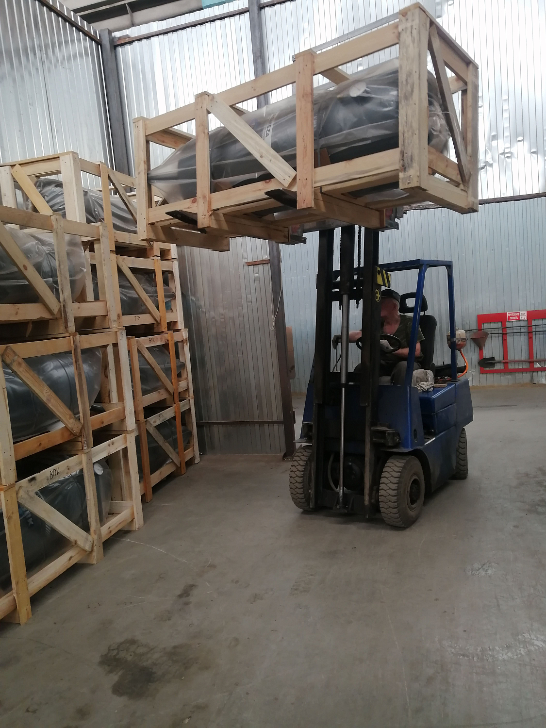 Отгрузка ресивера РВ500.11.00 клиенту