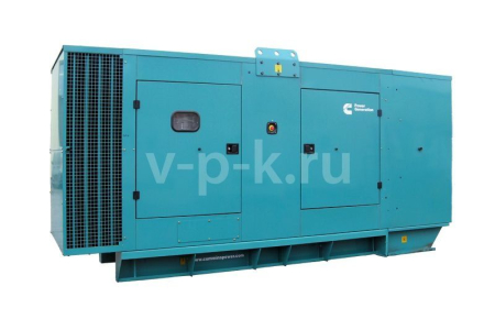 Дизельный генератор  C440D5 в кожухе