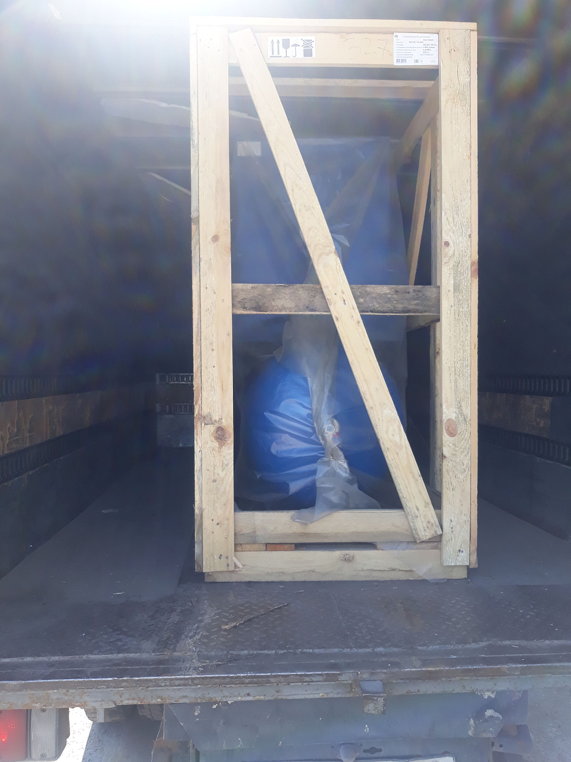 Отгрузка компрессора ВК15Е-8-500Д