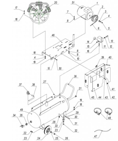 R 4271000203 Амортизатор D.60 мм для 100w80