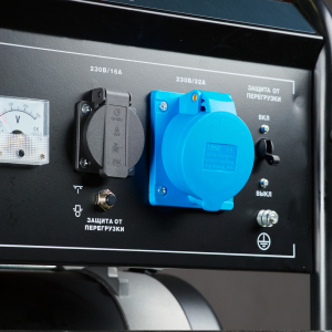 Бензиновый генератор Fubag PRG 5000 ES генератор + Комплект колес и ручек для электростанций в ПОДАРОК 46715_838765 для дачи фото