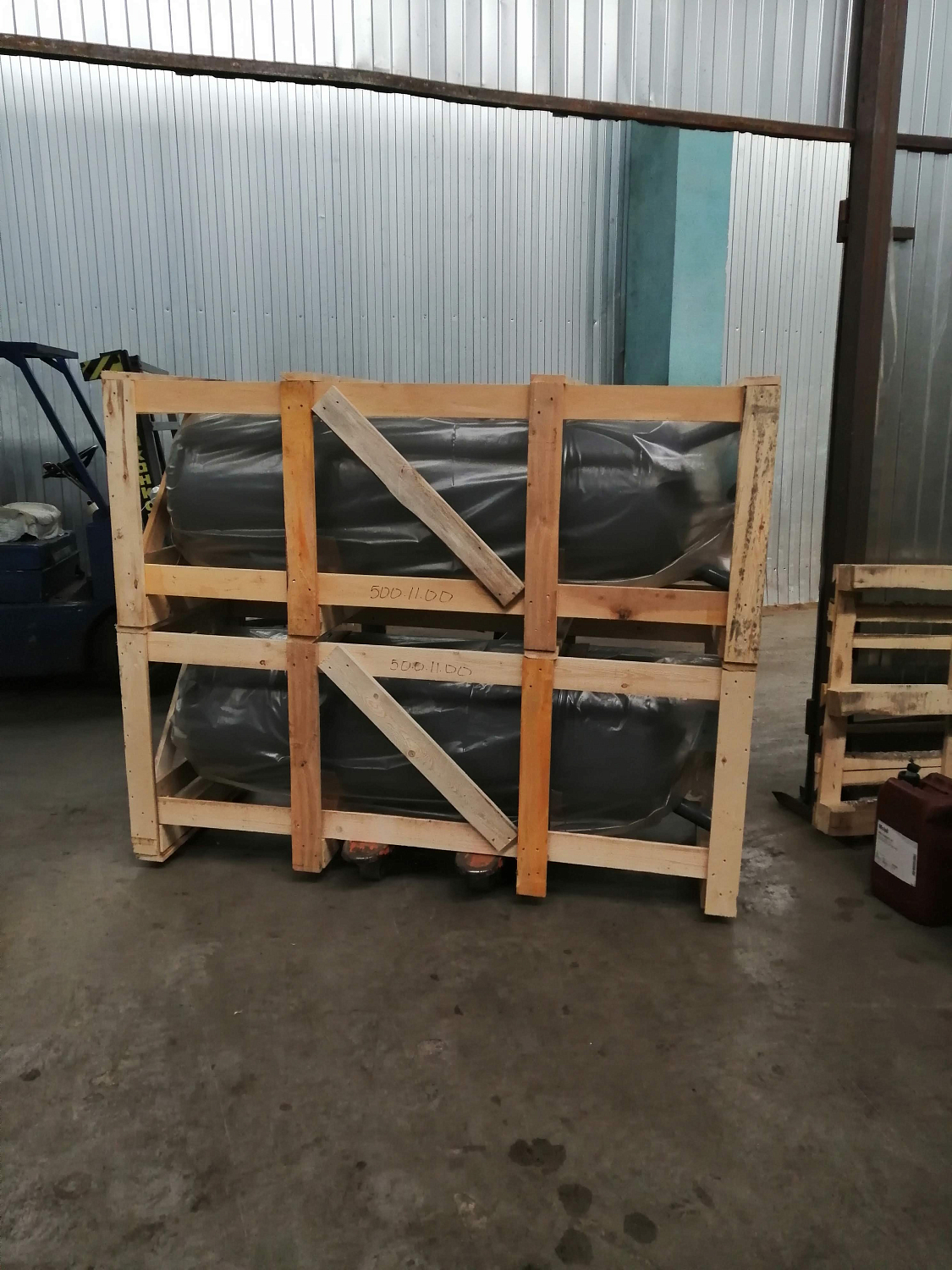 Отгрузка ресивера РВ 500.11.00 в Воронеже