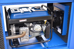 Бензиновый генератор ТСС SGG 7500Е3 в погодозащитном кожухе  фото