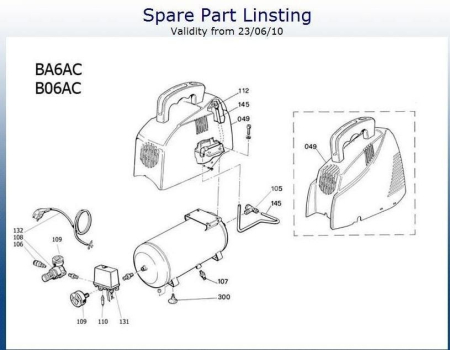 PLASTIC COVERSP200(0L200)