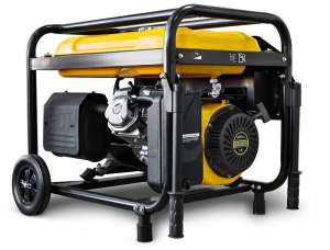 Бензиновый генератор RATO R6000E-L2W электростартер + колесный комплект  (с автозапуском) фото