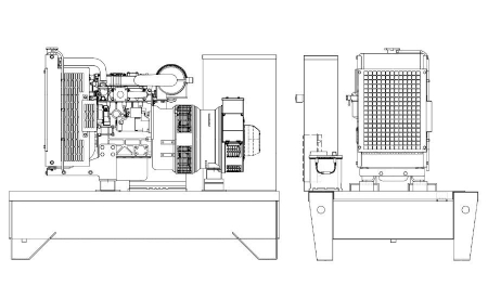 Дизельный генератор Onis Visa BD 20 B