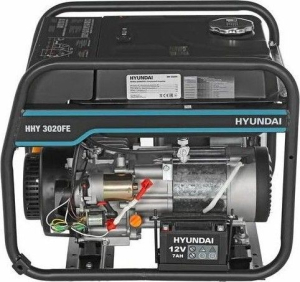 Бензиновый генератор Hyundai HHY 3020FE  бесшумный (тихий) фото