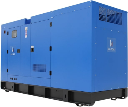 Дизельный генератор  АД250С-Т400-РПМ35 в кожухе с АВР