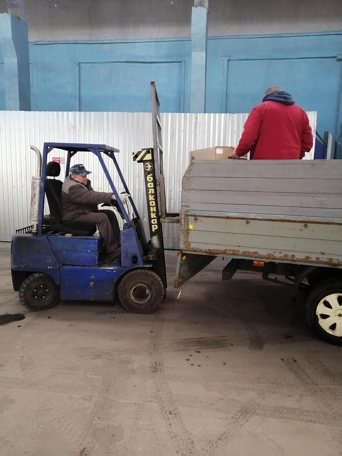 Отгрузили поршневой компрессор REMEZA в Воронеже