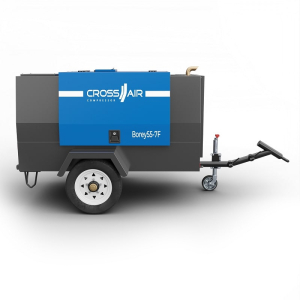 Винтовой компрессор CrossAir Borey55-7F дизельный передвижной фото