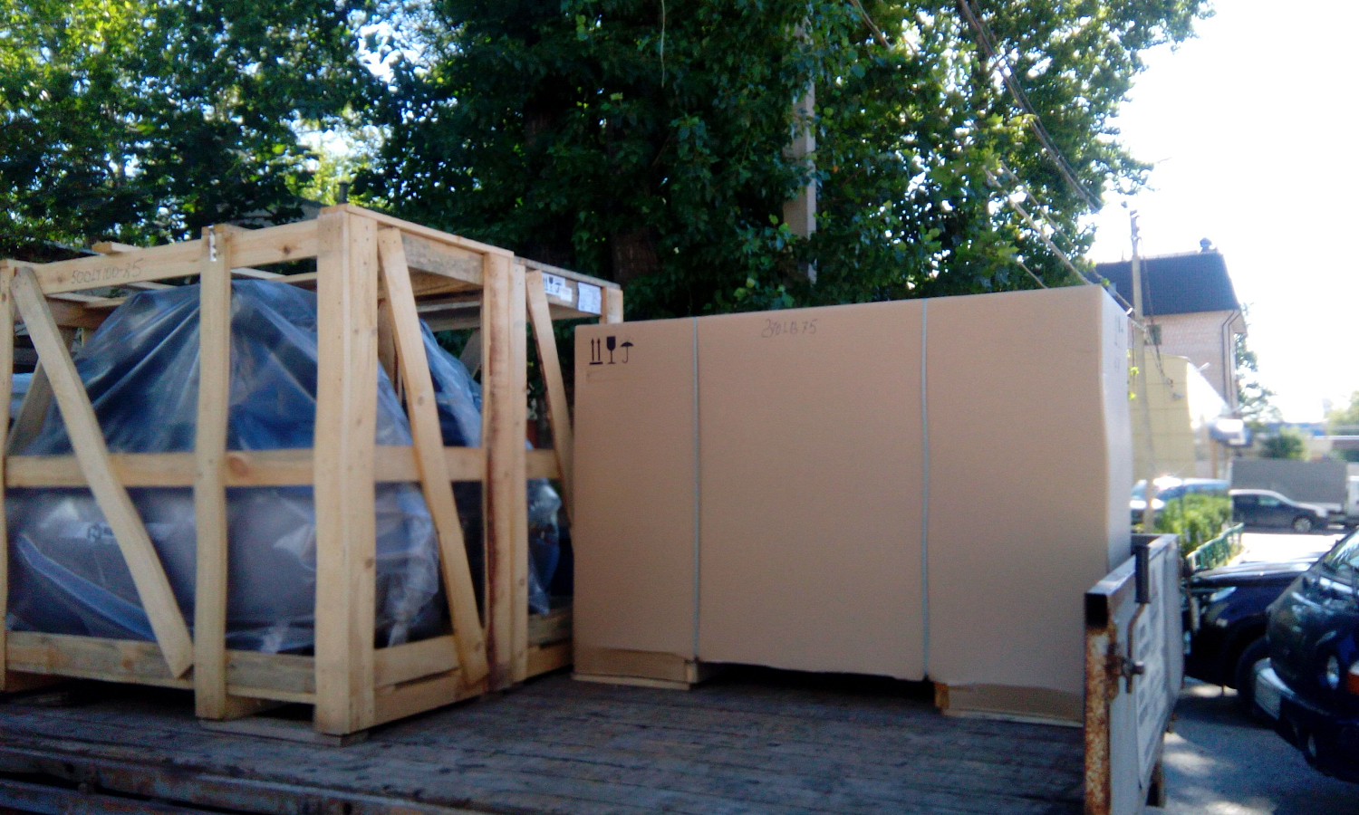 Поставка поршневых компрессоров Remeza СБ4/Ф-270.LB75 и СБ4/Ф-500.LT100 в Краснодар