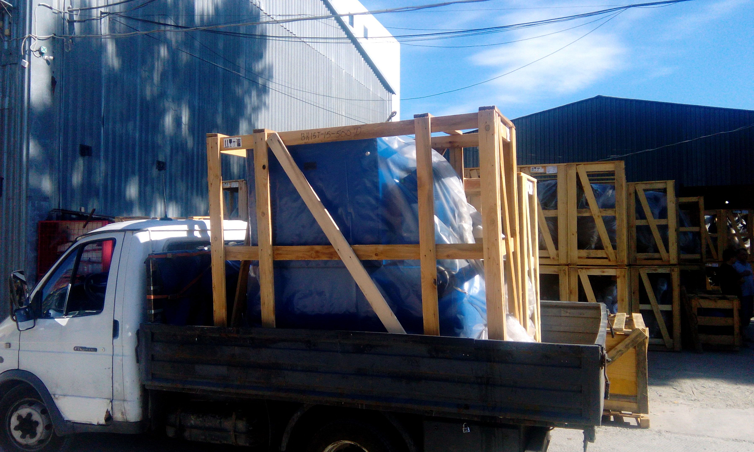 Поставка винтового компрессора Remeza BK15Т-15-500Д в Санкт-Петербург