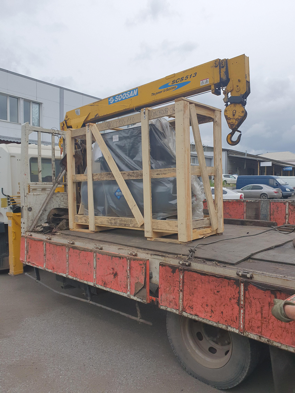 Отгрузка компрессора REMEZA СБ4/Ф-500.LT100 клиенту